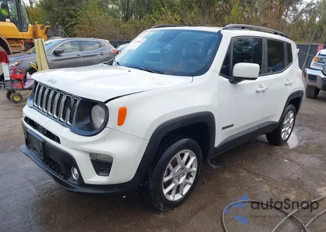 2019 Jeep Renegade Latitude 4X4 из США, поврежденный, VIN ZACNJBBB0KPJ97632